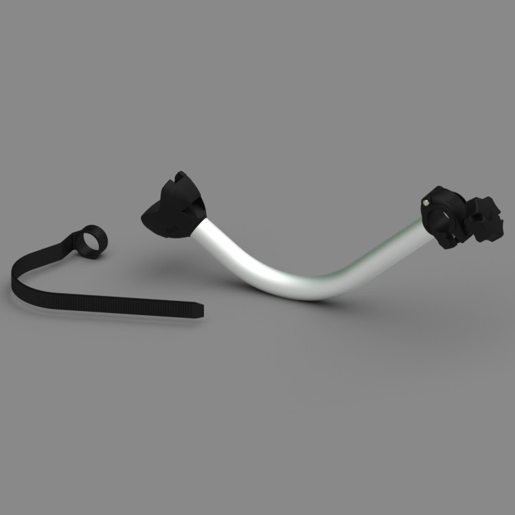 1 - Blocco Portabici Fiamma Bike Block Pro 3 Black Nero per Camper